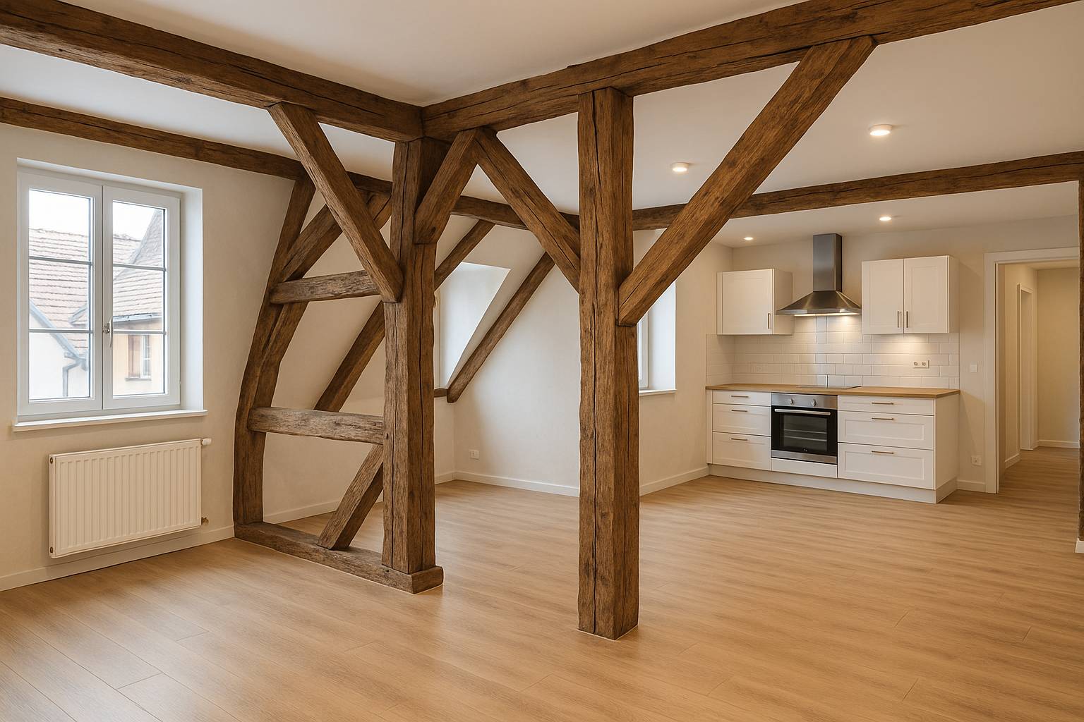Rénovation complète d’une maison ancienne à Didenheim &#8211; Tous corps d’état Saint-Louis
