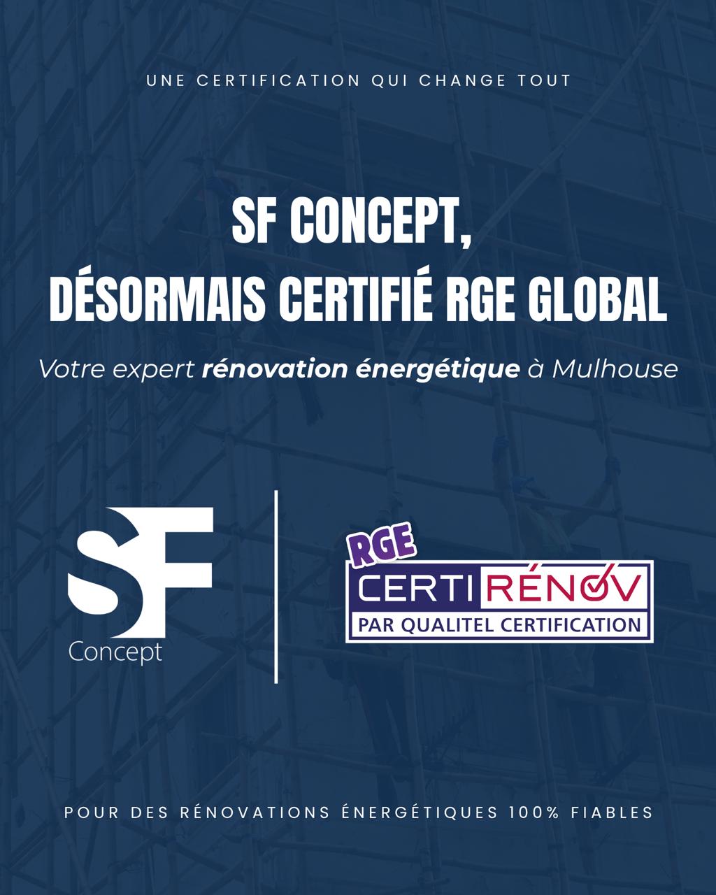 Rénovation énergétique à Mulhouse : SF Concept, votre entreprise RGE pour des projets tous corps d’état Belfort