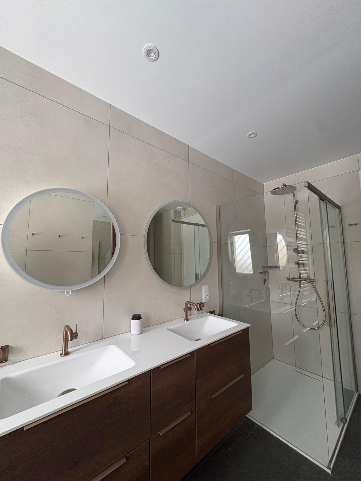 R&eacute;novation compl&egrave;te de deux salles de bain &agrave; Mulhouse (Rebberg) &ndash; Projet haut de gamme tous corps d&rsquo;&eacute;tat Colmar